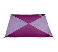 Ticket To The Moon - Travel Blanket Plum Lavender - Couverture