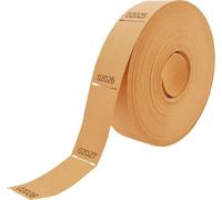 Tickets vierges sur rouleau CombiCraft orange - 5000 pièces