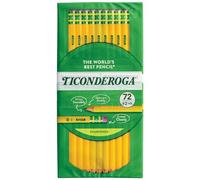 Ticonderoga DIXON COMPANY - Crayons originaux, pré-aiguisés, boîte de 72