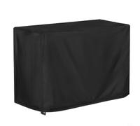 Tidevib Housse de table d'extérieur imperméable pour chariot de salle à manger Royal Gourmet - 101,6 x 61 x 81,3 cm (noir)