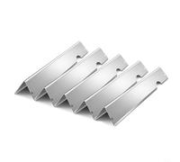 Tidevib Lot de 5 séparateurs de feu en acier inoxydable pour barbecue Weber Genesis II E-310 E-315 E-335