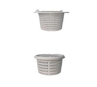 Tidevib Panier de skimmer SPX1091C SP1091LX SP1091WM - pour piscine hors sol ronde pour Classic 001, SPX1070 - Plastique, 16 cm de diamètre x 8 cm de hauteur ou 19 cm de diamètre x 11 cm de hauteur