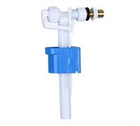 Tidevib Vanne de remplissage pour réservoir d'eau - Raccord commun avec raccord en laiton G3/8 G1/2" pour réservoir d'eau - Contrôle du niveau d'eau réglable
