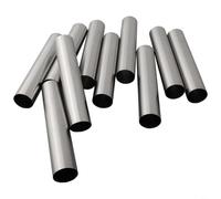 Tidgel 430 Acier Crème pour Corne Moule 2cm Diamètre Réutilisable Acier 430 | Acier inoxydable 430, résistant à la rouille, 11,8 cm de longueur, idéal pour les cornes à beurre, passe au lave-vaisselle