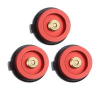 Tidgel Adaptateur pour gaz Camping 3 Aluminium pour cuivre Adaptateur(Red)