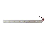 Tidgel Barre lumineuse LED 24 V pour refroidisseur de boissons, réfrigérateur en aluminium de 39 cm pour bande d'éclairage, avec 8 ampoules SMD, rouge