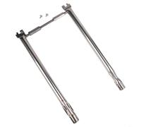 Tidgel Brûleur de Gril à For pour gaz en Acier Inoxydable 304, Compatible For pour weber For pour spirit I & II 200, Distribution Uniforme, Installation pour facile