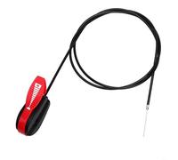 Tidgel Câble d'accélérateur pour tondeuse à gazon avec poignée de contrôle à levier de 165,6 cm, fil flexible pour un réglage fluide du moteur, pièce de rechange pour jardiniers amateurs et