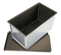 Tidgel Caisse à Pain en Alliage d'Aluminium Légère et Caisse à Pain(450g) | Revêtement lisse, démoulage effort, nettoyage rapide, pour idéal pour pains et cakes