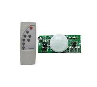 Tidgel Circuit Solaire Télécommande 3.2V 3.7V avec Induction Corps Humain pour Lampadaire LED Module Blanc