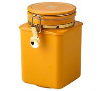 Tidgel Contenant Alimentaire Empilable pour Cuisine(Yellow) | Design empilable, optimise placards, réduit encombrement, organise cuisine, gain de place maximal