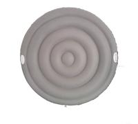 Tidgel Couverture de Piscine Gonflable Ronde, Couvercle en PVC Résistant aux UV pour Spas de 145 cm & 165 cm, Isolation Écoénergétique, Gris (165 cm avec h)