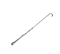 Tidgel Crochet BBQ Acier Manche Long Pour Gril Crochet BBQ Acier Manche | Manche extra-long, accès sécurisé au gril, évite les brûlures, pour idéal ribs et poulet, acier forgé