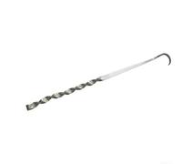 Tidgel Crochet BBQ Acier Manche Long Pour Gril Crochet BBQ Acier Manche | Manche extra-long, accès sécurisé au gril, évite les brûlures, pour idéal ribs et poulet, acier forgé