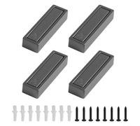 Tidgel Crochet Mural Pliable Alliage de Zinc 4pcs Gain de Place(grey) | Design pliable innovant, épaisseur 12mm rangé, pour idéal petits espaces, tiroirs et placards