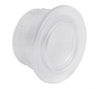 Tidgel Ensemble anneau de trou de parasol et capuchon pour table d'extérieur - Insert de table de parasol en plastique PC - Réducteur pour trous de 5,1 cm à 4,1 cm - Fournitures de meubles de terrasse