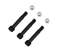 Tidgel Ensemble de 3 Écrous et Boulons pour Fin de Gril à Pellets, Traeger/Z-Grills/Rec Tec, Installation pour facile