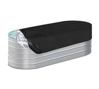 Tidgel Housse Réservoir Eau 240x60x30cm Anti-UV 210D(Black 420D: 120*60*30cm)