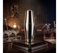Tidgel Kit Barman Acier Inoxydable 3pcs 600/450ml Pro | Acier inoxydable 304, fini brossé, résistant à la rouille, design élégant, nettoyage facile