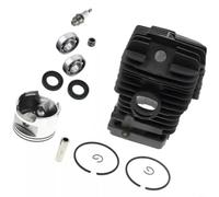 Tidgel Kit d'assemblage de cylindre 46 mm, pour tronçonneuse MS290 MS390, haute performance, pour kit PISTON pour travaux de coupe forestière (A)