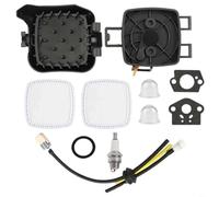 Tidgel Kit de remplacement de 11 pièces, pour souffleur de feuilles Echo PB-2520, joint de couvercle de filtre à air, pour ampoule d'amorçage, kit de réparation de conduite de carburant Spark