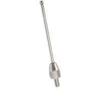 Tidgel Levier pour indicateur de cadran Sonde M1.4 Filetage 10 mm Pointe en carbure pour mesure CMM Calibre en acier inoxydable Stylet argenté (boule argentée 30 mm)
