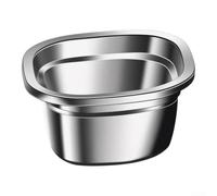 Tidgel Lot de 2 passoires en maille d'acier inoxydable | Filtration en maille fine, garde les petits grains, drainage efficace, lot de 2, acier résistant à la rouille