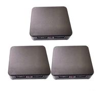 Tidgel Lot de 3 régulateurs de boîte de jonction solaire, contrôleur MPPT 5 V 3 A, avec protection contre les surintensités, pour systèmes de charge en plein air pour camping