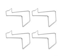 Tidgel Lot de 4 Supports à Vin en Métal Design Lot de 4 Supports à(sliver) | Design , finition élégante, pour idéal pour grands crus, décore votre intérieur, lot économique
