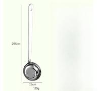 Tidgel Louche Cuisine Acier Inoxydable 316L Résistante Chaleur(Soup Ladle) | Acier 316L pour premium, fond plat stable, manche long anti-brûlure, trous, lavage facile