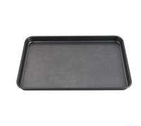 Tidgel Plaque Pâtissière Acier Inoxydable 25.5cm Plaque Pâtissière | Design rectangulaire élégant, pour bord rehaussé 2.5cm, empêche les débordements, pour facile manipulation, robuste