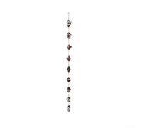 Tidgel pour chaîne de Pluie en Fer Style Japonais Pièce, Décoration de Jardin avec Motif Alvéolaire pour Évacuation d'Eau et Ambiance pour zen