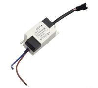 Tidgel pour pilote LED Courant Constant 3W-24W AC85-265V pour Plafonnier Panneau Downlight Boîtier Plastique Protection Court-Circuit(3W)