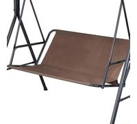 Tidgel Protection pour balancelle d'extérieur 158 x 55 x 52 cm | Tissu Oxford 600D, revêtement imperméable, pare-pluie, neige, 158 x 55 x 52 cm, ajustement parfait, noir gris pour options