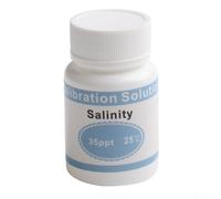 Tidgel Solution d'étalonnage du tampon pH 12,88 mS/cm, norme de conductivité et de salinité pour des tests de laboratoire précis, flacon de 25 ml (35PPT)