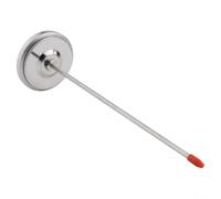 Tidgel Thermomètre de pour sol en Acier Inoxydable, Sonde de Température pour Compost et Jardin, pour cadran 54mm, Plage 10-76°C, Surveillance Précise(Earth)