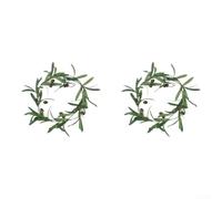 Tidgel Vigne Olive Faux 180cm Baies Décoration Mariage | Usage pour polyvalent, mariages fêtes photos, pour décor mural arche cheminée