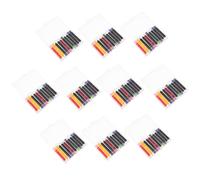 TIDTALEO 100 Pièces Recharge D'encre pour Stylo-plume Standard et Stylo Calligraphie 3,4mm, Plastique Scellé pour Fraîcheur, Usage Prolongé, pour Écriture et Réunions