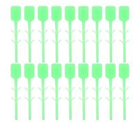 TIDTALEO 100pcs Verrous de Sécurité pour Extincteurs en Plastique Vert, Étanches et Faciles à Utiliser, Accessoires pour Fixation de Goupilles de Retenue, pour Équipement Incendie