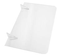 TIDTALEO 1ensemble Tableau Mémo Acrylique Transparent avec Socle Tableau Effaçable Portable pour Bureau Maison et École Planche Écriture Légère et Multifonctionnelle