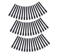 TIDTALEO 50 Bâtonnets Mélangeurs D'encre de Tatouage en Plastique Noir Jetables pour Pigment et Aquarelle, Outils de Brassage pour Tatouage Professionnel