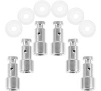 TIDTALEO 6ensembles Accessoires pour Autocuiseur Kit Vannes Flottantes Inox et Joints Silicone de Rechange Étanches et Résistantes Haute Température pour Cocottes Électriques