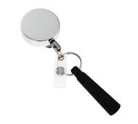 TIDTALEO Boucle Pratique en ABS Clip Porte-étiquette D'identification et Étirable pour Clés et Badges, pour Écoles et Activités Nécessitant un Porte-badge