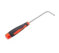 TIDTALEO Crochet de Levage pour Volet Roulant Acier Inoxydable Poignée Caoutchouc pour Porte de Maison et Couvercle de Regard Manhole
