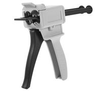 TIDTALEO Distributeur Manuel de Colle 1:1 pour Adhésifs Bi-composants, Pistolet à Colle 50ml en Plastique, Facile à Démonter pour Résine Époxy et Applications Industrielles