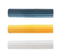 TIDTALEO Étui à Brosses à Dents en PP Grosse Capacité et Structure Détachable Petit Format Pratique 3pcs et Rangement en Déplacement Portable pour Voyage