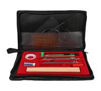 TIDTALEO Kit de Dessin Professionnel Outils de Dessin Technique en Bois et Fer avec Boîte de Rangement Facile à Transporter et Stocker Couleur pour Architectes Couleur