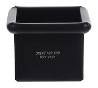 TIDTALEO Moule à Grillé Maison Mini Carré en Alliage D'aluminium Noir, Cuisson Uniforme et Chauffage Rapide, Outil Pratique pour Toasts Four