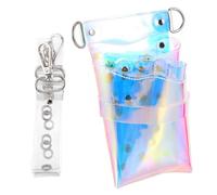 TIDTALEO Paquet Banane de Barbier Multifonction en Tpu Plusieurs Compartiments pour Ciseaux et Peigne, Paquet Bandoulière Élégant pour Coiffeurs Professionnels