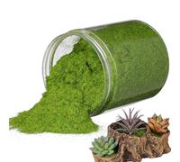 TIDTALEO Poudre de Mousse Artificielle en Nylon 650ml, Décor | Effet et Couleurs Vives, Texture Herbe et Terrain, Flacon Unique pour Pots et Maquettes Couleur Aléatoire